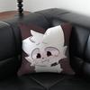 Boykisser Cute Cartoon Beautiful Cat Boykisser Cushion Cover Pillow Case Antidustmite Invisible zipper silky plush cushion
