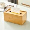 Holz-Taschentuchbox mit Deckel Wohnzimmer Heimdeko Modern Minimalistisch Serviettenhalter Aufbewahrungs-Organizer
