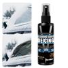 Deicer Spray For Car Windshield 120ml Quick Long-Lasting Auto Supplies Windshield Defroster Spray For Headlight Roof Winter Home