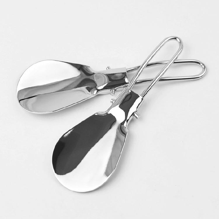 Foldable Shoehorn Stainless Steel Shoehorn Light Weight Portable Shoehorn Shoe Horn for Easy Boots and Shoes Wearing