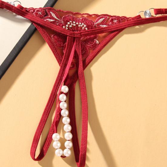 Chic Women G-string See-through Low Waist Lady Underpants