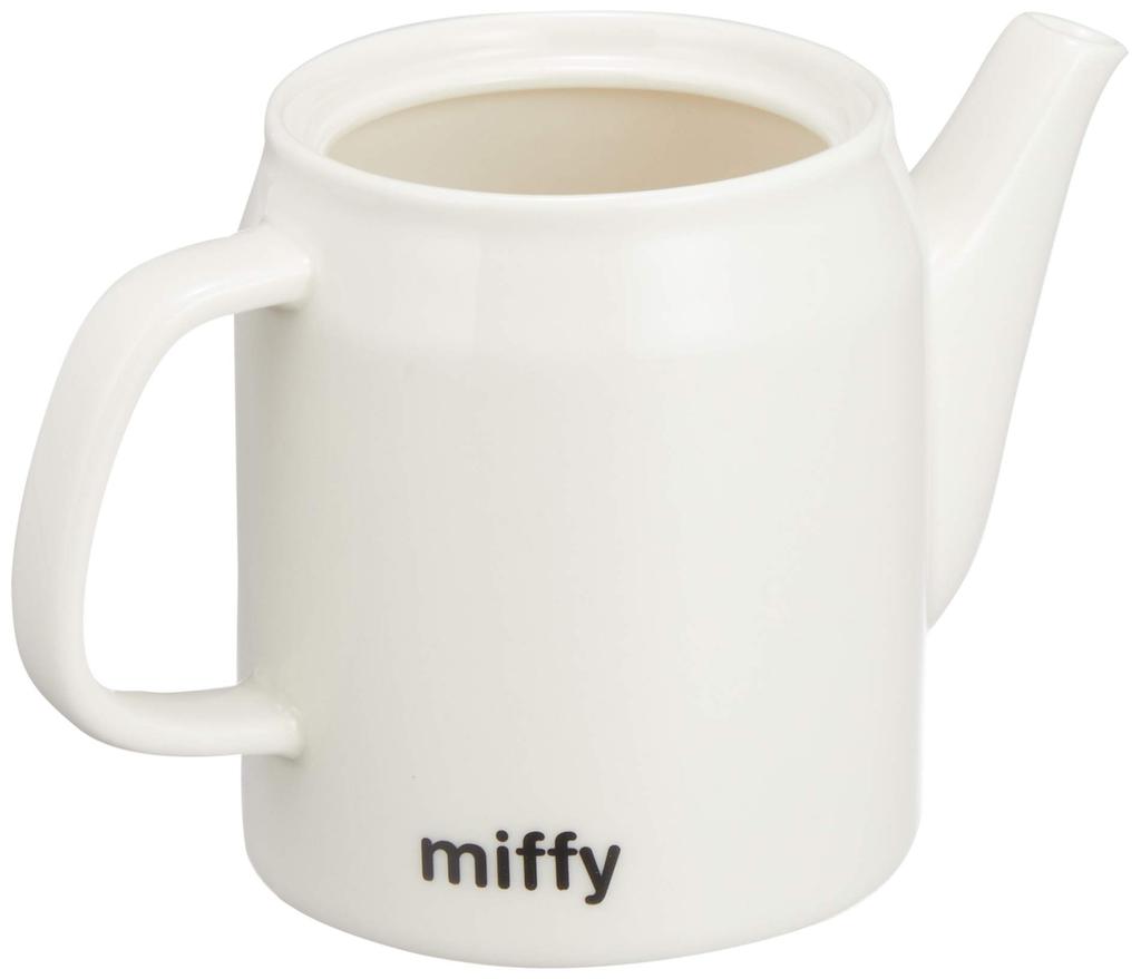 Dick Bruna [Miffy Simple Face] Miffy Teapot 400ml White 401110