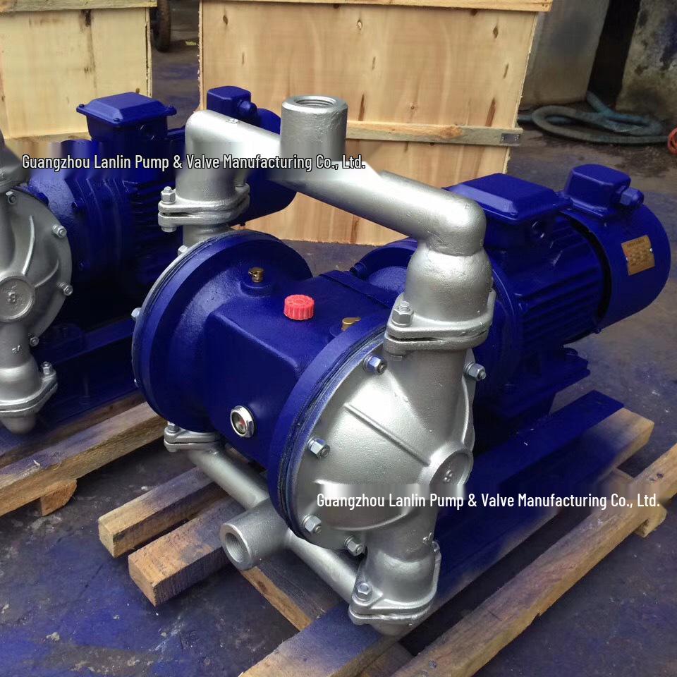 QBY-50 2" Pneumatic Diaphragm Pump - Cast Aluminum for Marine Use