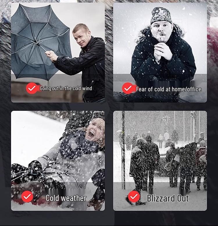 Чоловічі та жіночі бавовняні штани з підігрівом – 8 зон контролю температури, морозостійкі, щільні, з манжетами, довгі.