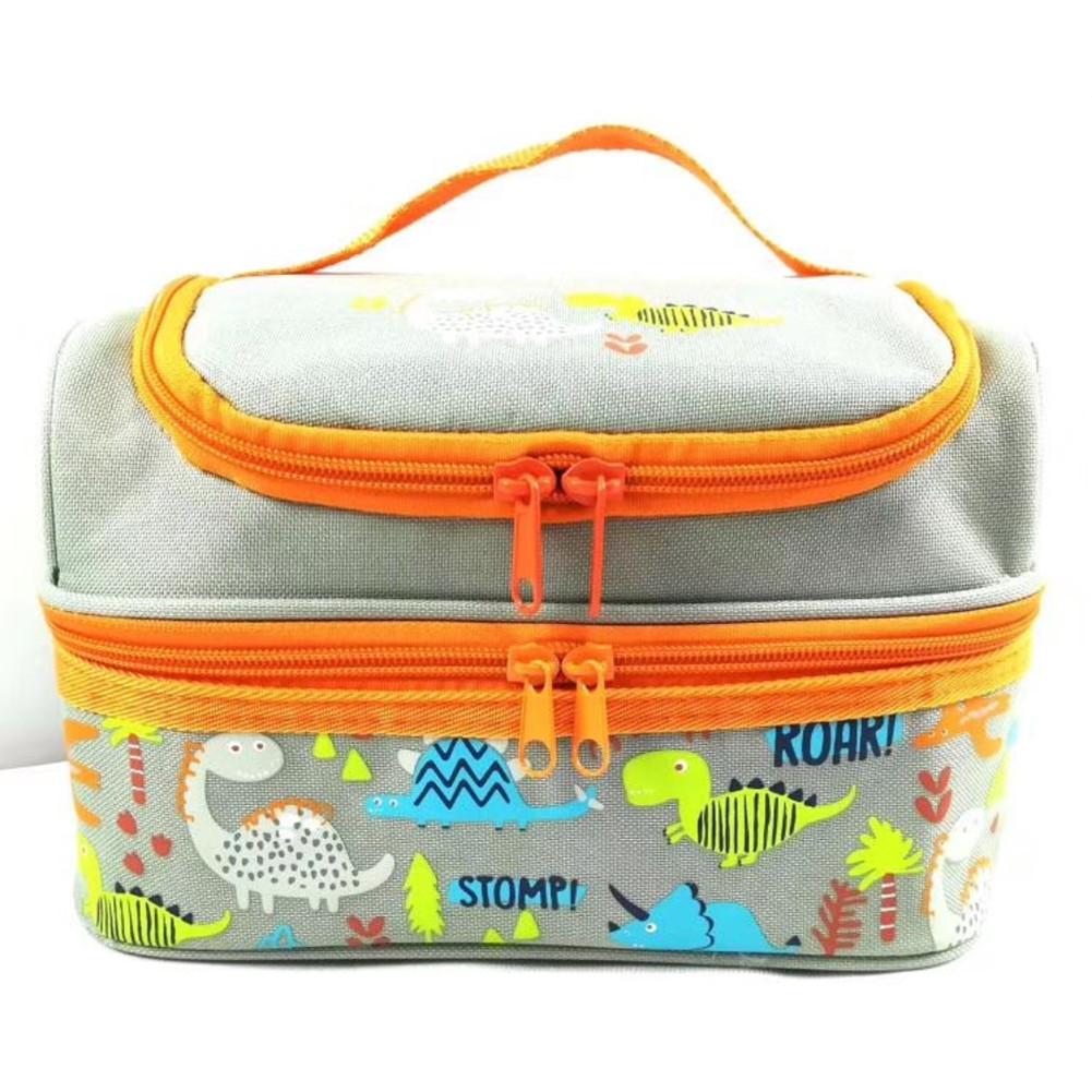 Dvouvrstvý přenosný roztomilý kreslený izolovaný termochladič Bento krabička na oběd Taška pro děti Taška na piknik Taška Taška na oběd Tašky na oběd