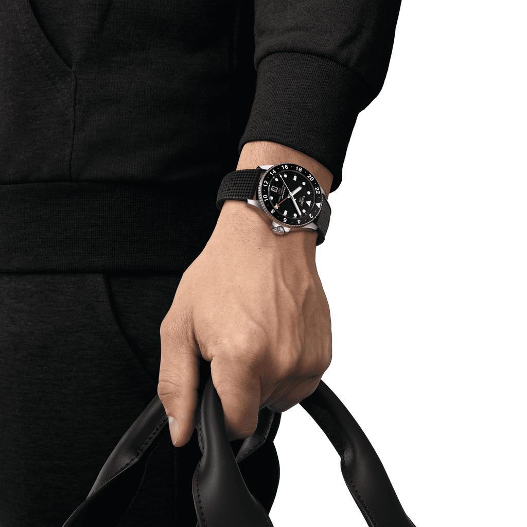 Tissot black Dial Men's Fashion Watch T120.852.17.051.00