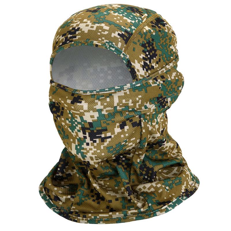 Camo Cycling Mask & Summer Headband: Sun Protection Neck Gaiter for Men & Women