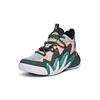 Anta Crazy Tide 2 Durable Breathable Mid-Top Basketball Shoes Kids Sneakers Green Pink 312031109-1