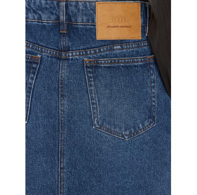 Юбка джинсовая AMI Paris FSK235.DE0031