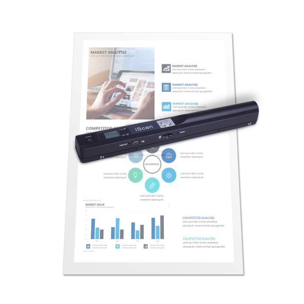 High-Definition 900DPI Portable Handheld A4 Pen Scanner