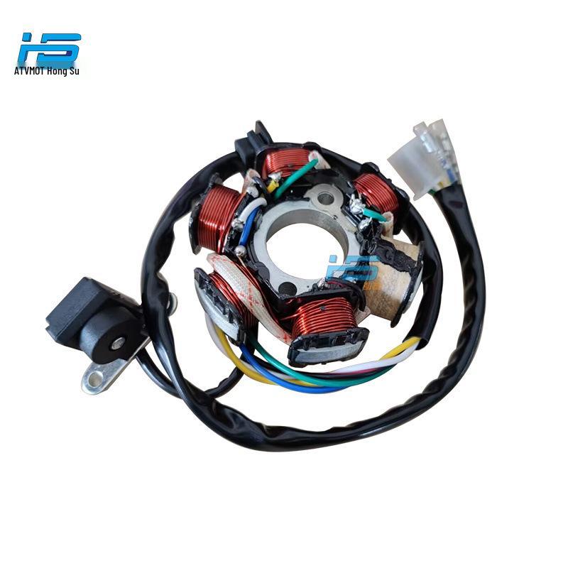 

ATV Beach Motorbike Accessories: GY6 50CC/80CC Six-Pole Magnetic Stator Coil 4-cylinder