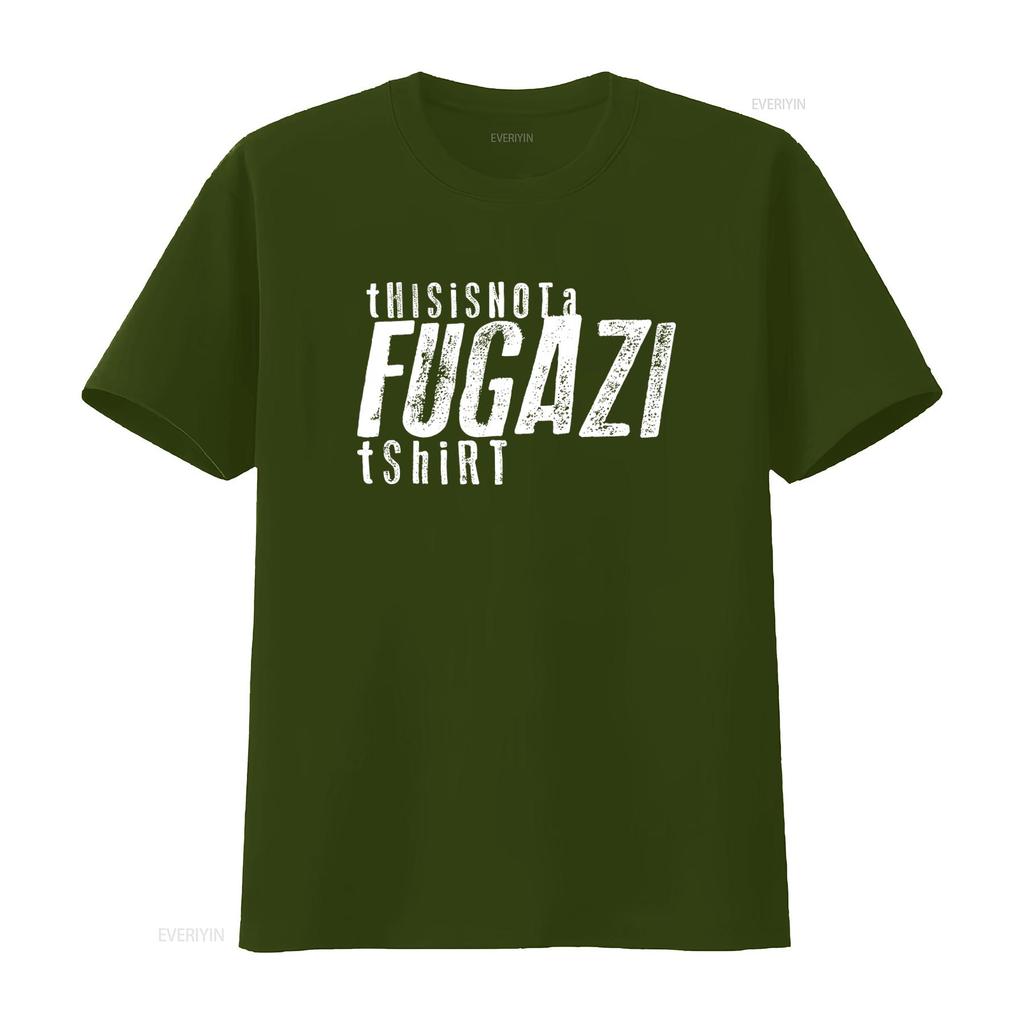 Fugazi Toto Není Černé Tričko Potisk Velikosti S 5XL Streetwear Móda vintage Vypraný Prodyšný Unisex Strečový móda