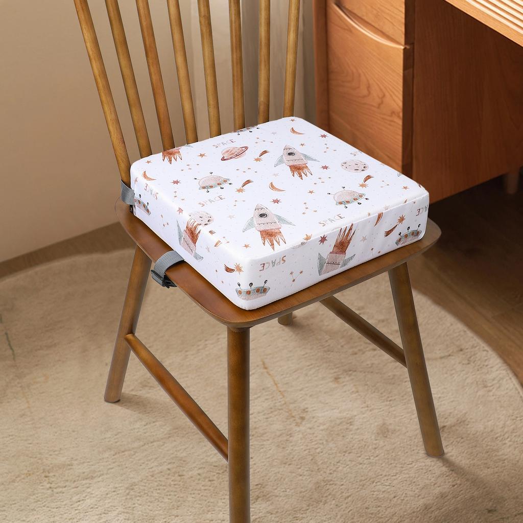 Portable Waterproof Children's Booster Seat Cushion for Outings, Baby Dining Chair Sponge Booster Cushion