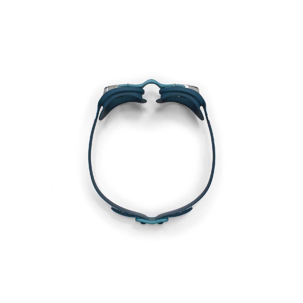 Lunettes de natation Nabaiji - Taille L - Noir / Orange - 100