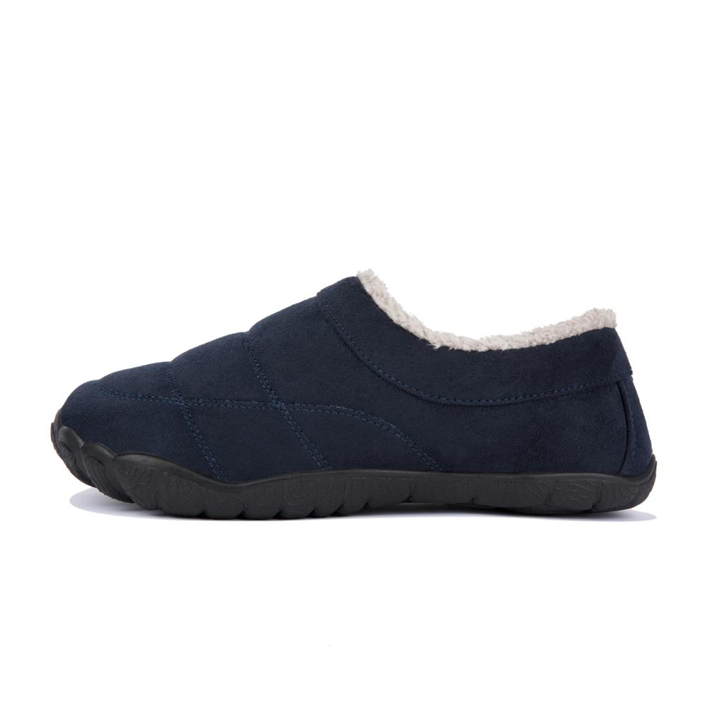 Зимние домашние мужские тапочки с толстым плюшем — фото 9