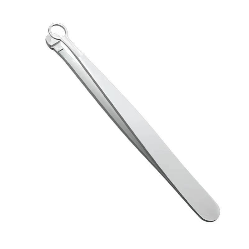 Universal Stainless Steel Nose Hair Trimming Tweezers Eyebrow Manicure Facial Trimming Makeup Scissors Trimmer