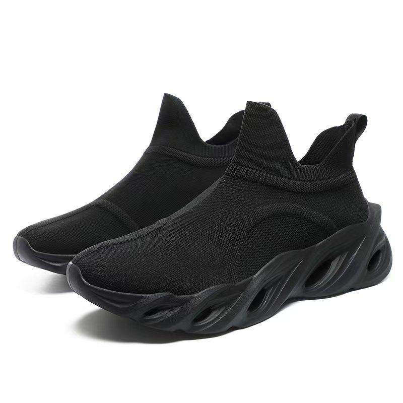 YRZL Men's Shoes Male Sneakers Casual Trainer Race Breathable Man Running Sports Shoe Men Loafers Man Socks Shoes Mens Sneakers