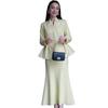 Autumn 2025 European & American Slimming One-Shoulder Casual Top Jacket