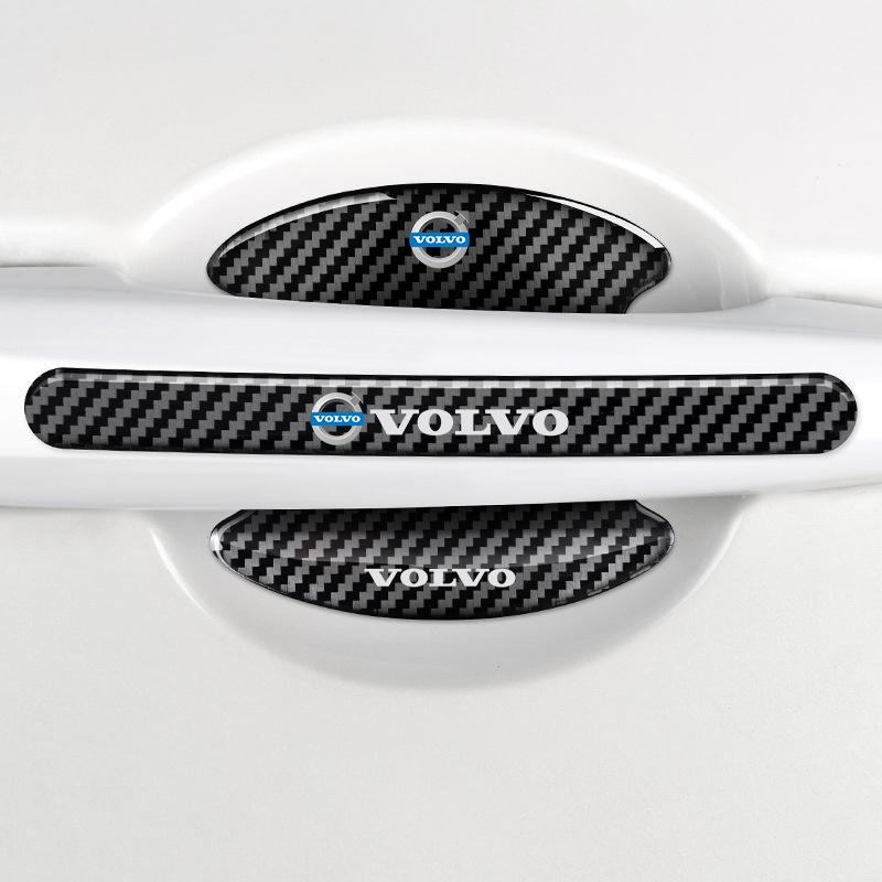 Adesivo per Auto Ciotola Maniglia Porta Adesivo Protettivo Graffi Per Volvo C40 V60 V40 XC90 S60 C30 XC60 V50 V70 S90 XC40 S80 V90 S40 S90