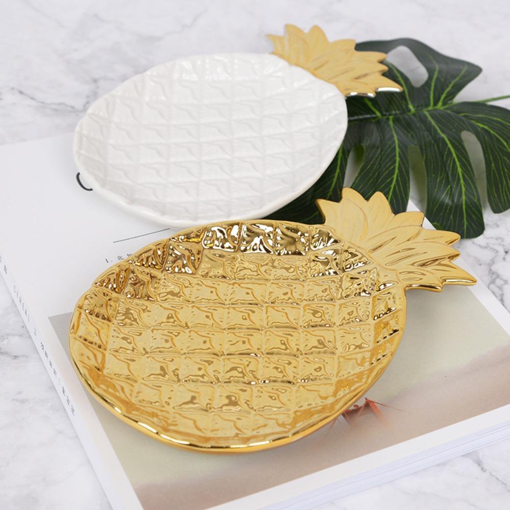 Pineapple Spoon Holder Ceramic Counter Spatula Kitchen Decor Spoon Rest Kitchen
