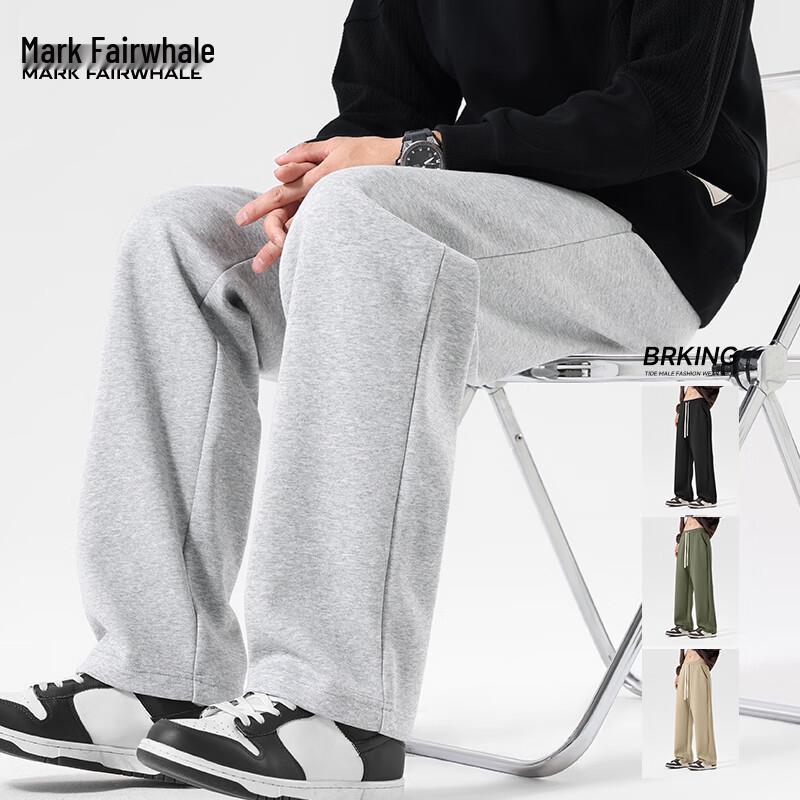 Mark Fairwhale Men's Heavyweight Straight Casual Sweatpants