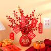 Chinese New Year Tet Decorations  Housewarming Lunar New Year Home Decor Spring Festival Fortune Fruit Hanging Pendant