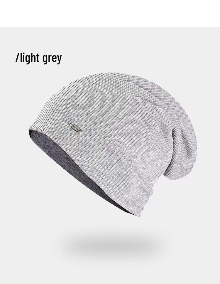 2022 Versatile Solid Color Korean Style Multifunctional Pullover Hat - Simple & Trendy Design
