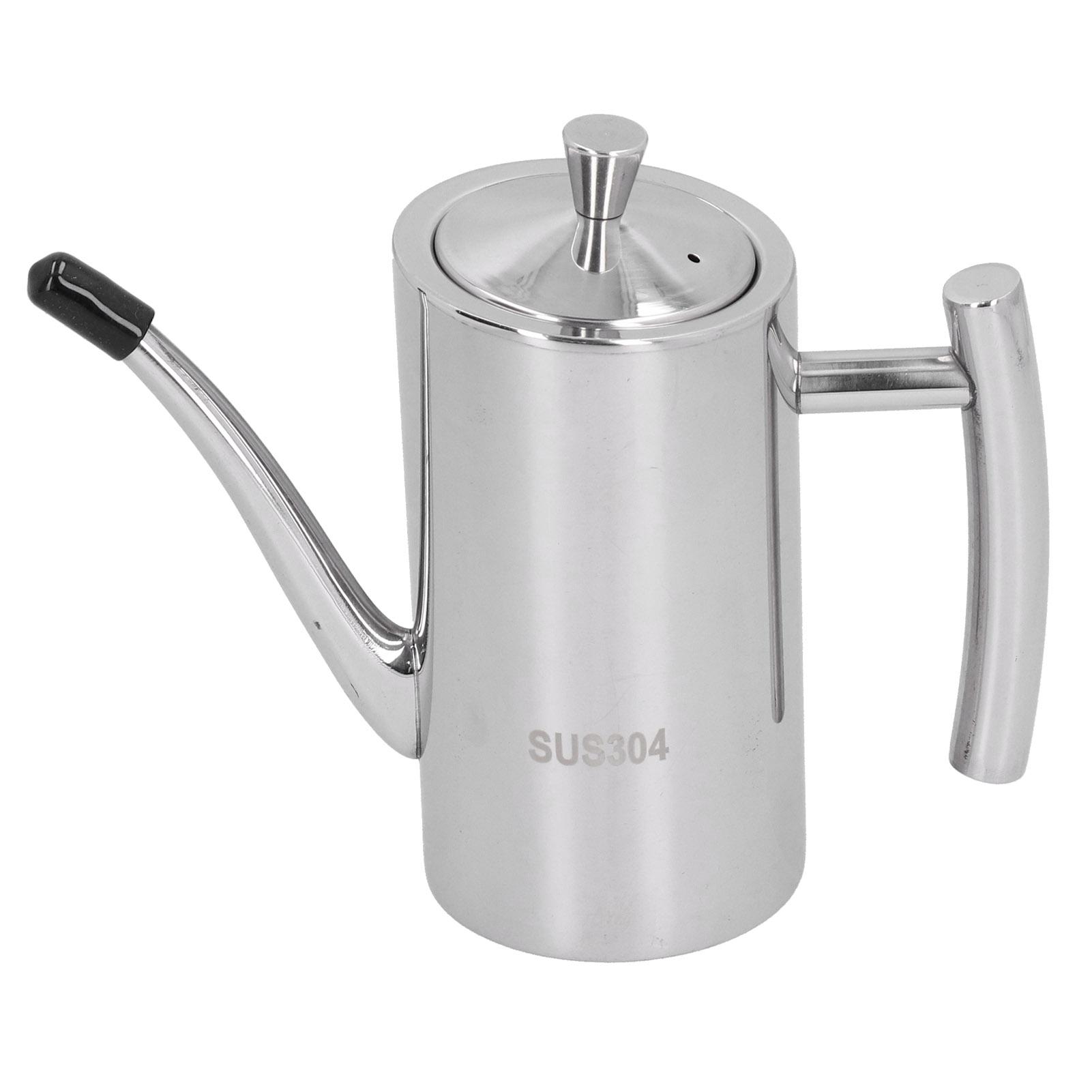 

304 Нержавеющая сталь Масляный горшок Непротекающий Масляный Диспенсер Бутылка Для Кухни(700мл )