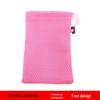 Colored Drawstring Mesh Bags: Foaming Nets, Laundry Nets, Beach Storage, Round Bottom Design