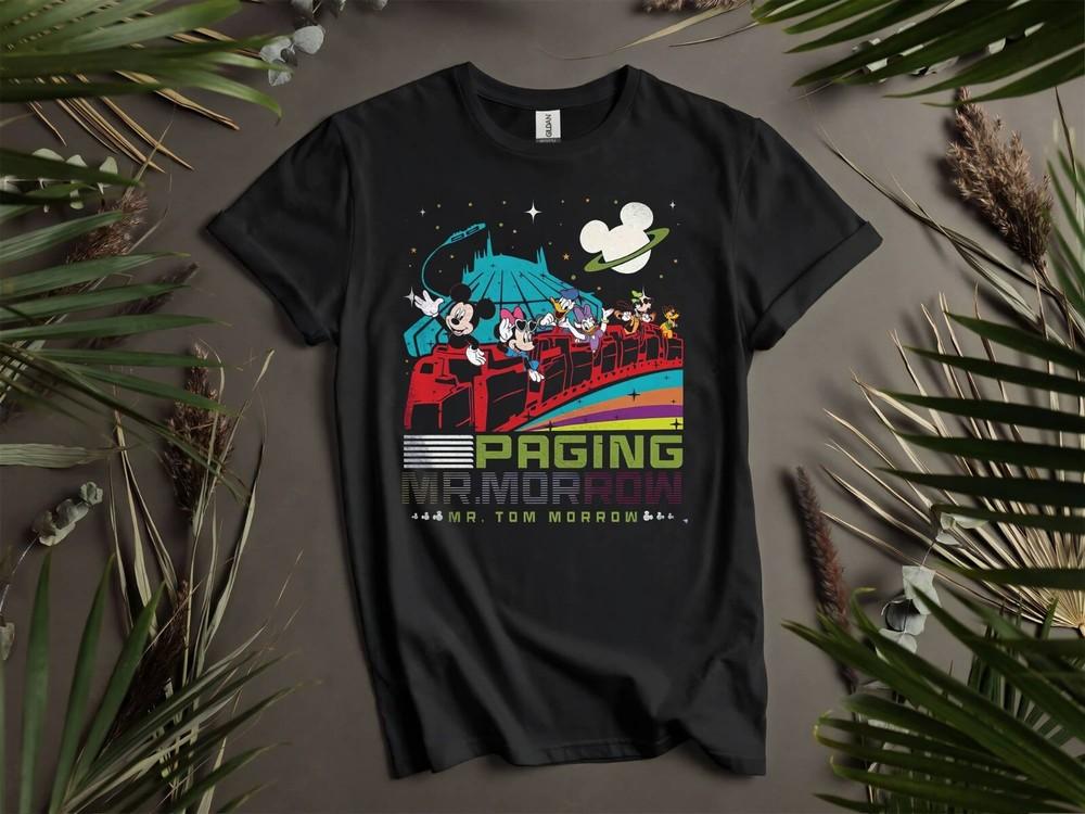 Paging Mr Morrow Mickey and Friends T-shirt T shirt Men Women Unisex Tshirt K583