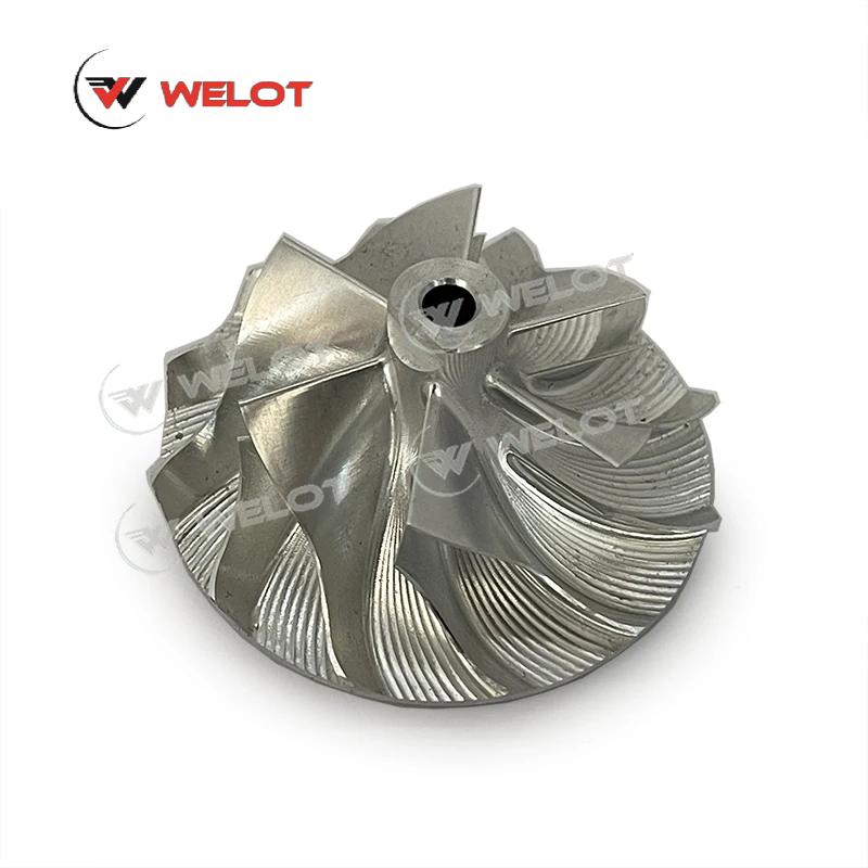 MFS Billet KP39 Turbo Compressor Milling Wheel Turbocharger Parts Fit For 54399700107 54399880107 28230-2F300 28231-2F300