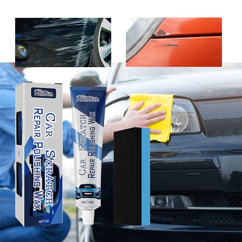 Cera Lucidante per Auto Cura Vernice Auto Riparazione Graffi Dettagli Agente Rivestimento Lucido Pulizia Auto Macchie Giacca per Automobile Cera Auto
