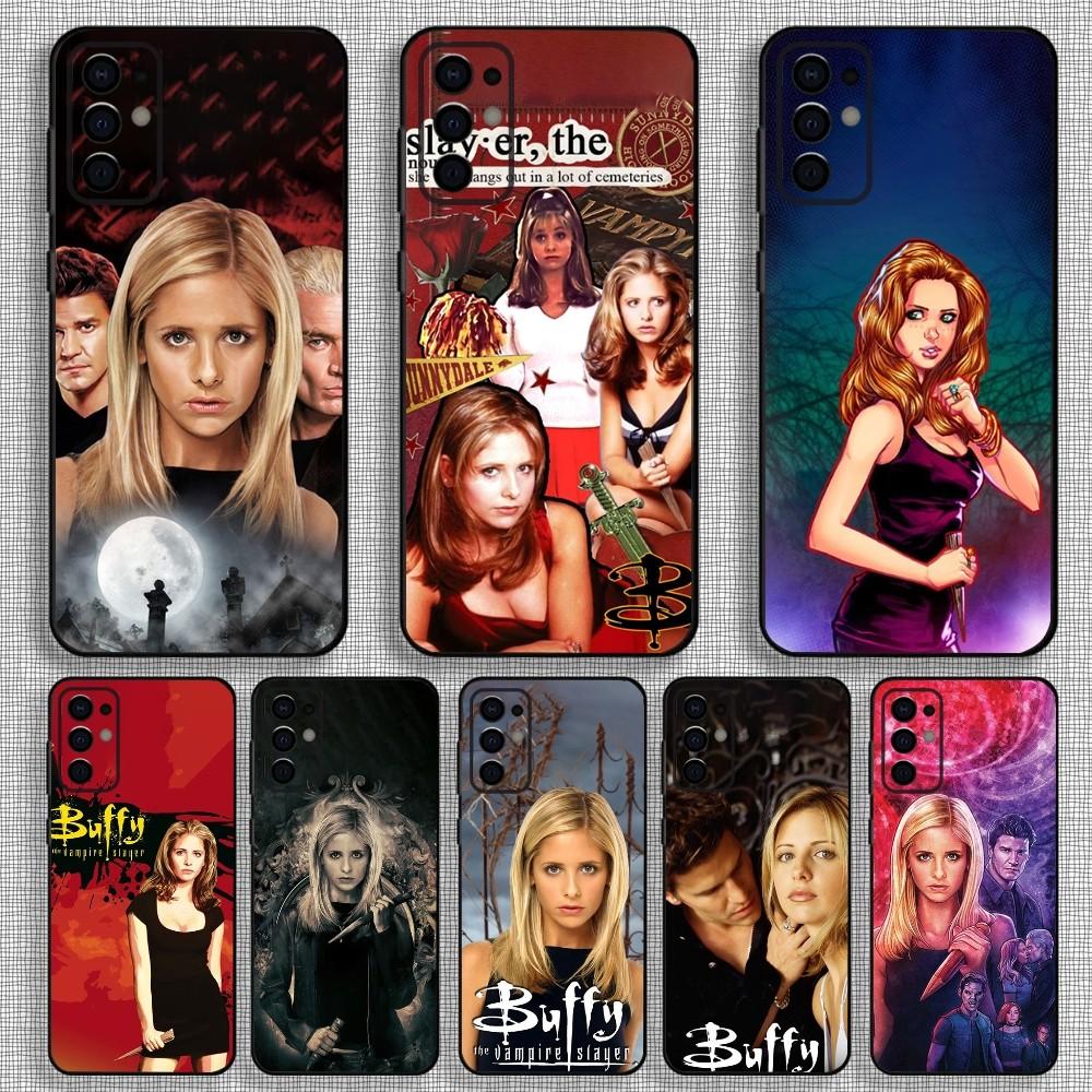 B-Buffy the Vampire Slayer Phone Case For Samsung S24,S21,S22,S23,S30,Ultra,S20,Plus,Fe,Lite,Note,10,9,5G Black Soft Cover