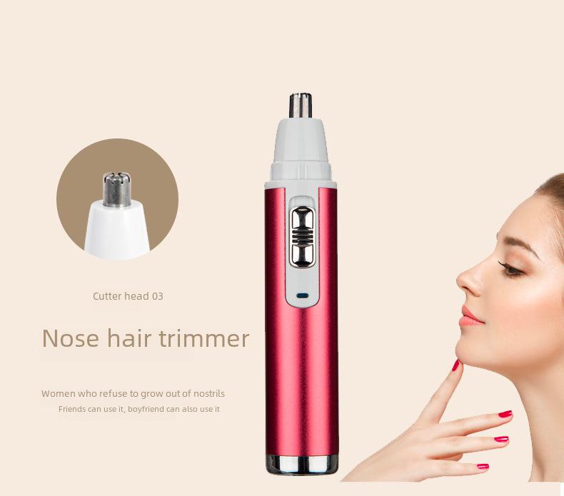 5-in-1 Electric Hair Remover: Nose, Private Parts, Underarm, and Pubic Hair Shaver for Women