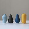 Morandi Color Ceramic Vase, Nordic Ins Style Flower Arrangement Container for Living Room TV Cabinet Dining Table Decor