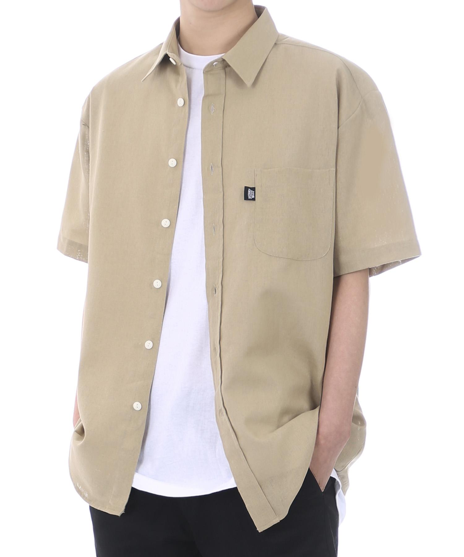 Johnny West Ramie Half Shirt (Beige) 50(100)