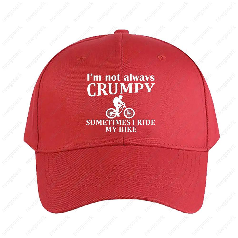 Funny Cycling Mountain Bike Biking Quotes Sayings Cap Women Unisex Adult Hat Casual Adjustable Printed Baseball Caps Trucker Cap