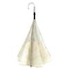 saKASA MonChouChou Inverted Umbrella Made of Sparkling Fabric for for Both Sunny and Rainy Long Inverted Reverse Folding UV Water Gift [CARRY Style]