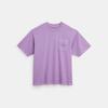 Coach PockeT T shirT Smoke