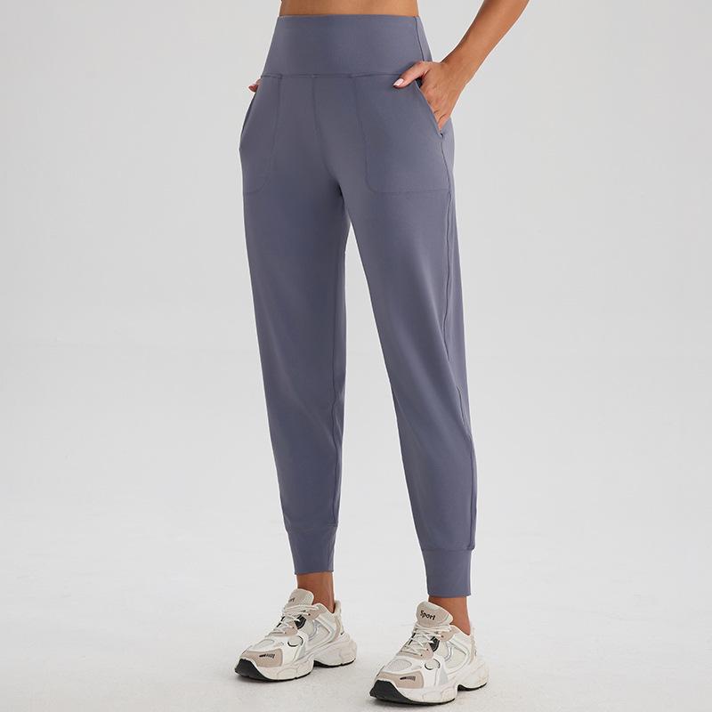 High Waist Butt-Lifting Quick Dry Joggers - Plus Size, Breathable & Casual Sportswear for Autumn/Winter Yoga Fitness