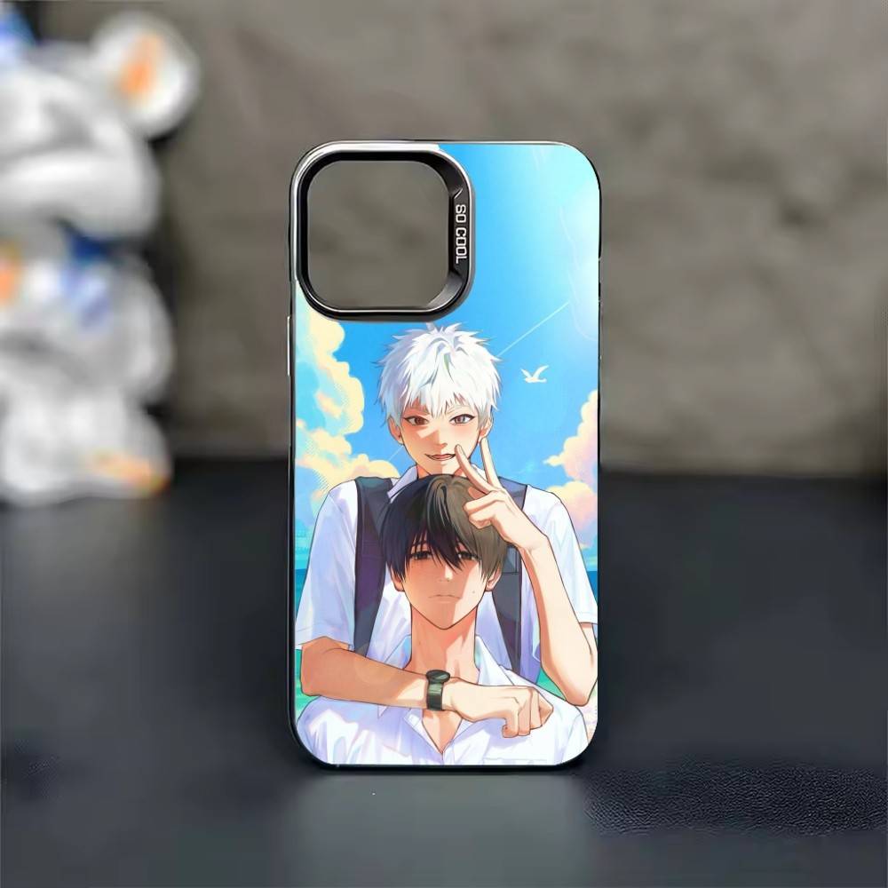 Anime The S-Summer Hikaru D-Died Phone Case For iPhone 17 16 15 14 13 12 11 Pro Max Plus Silver Candy Matte Cover