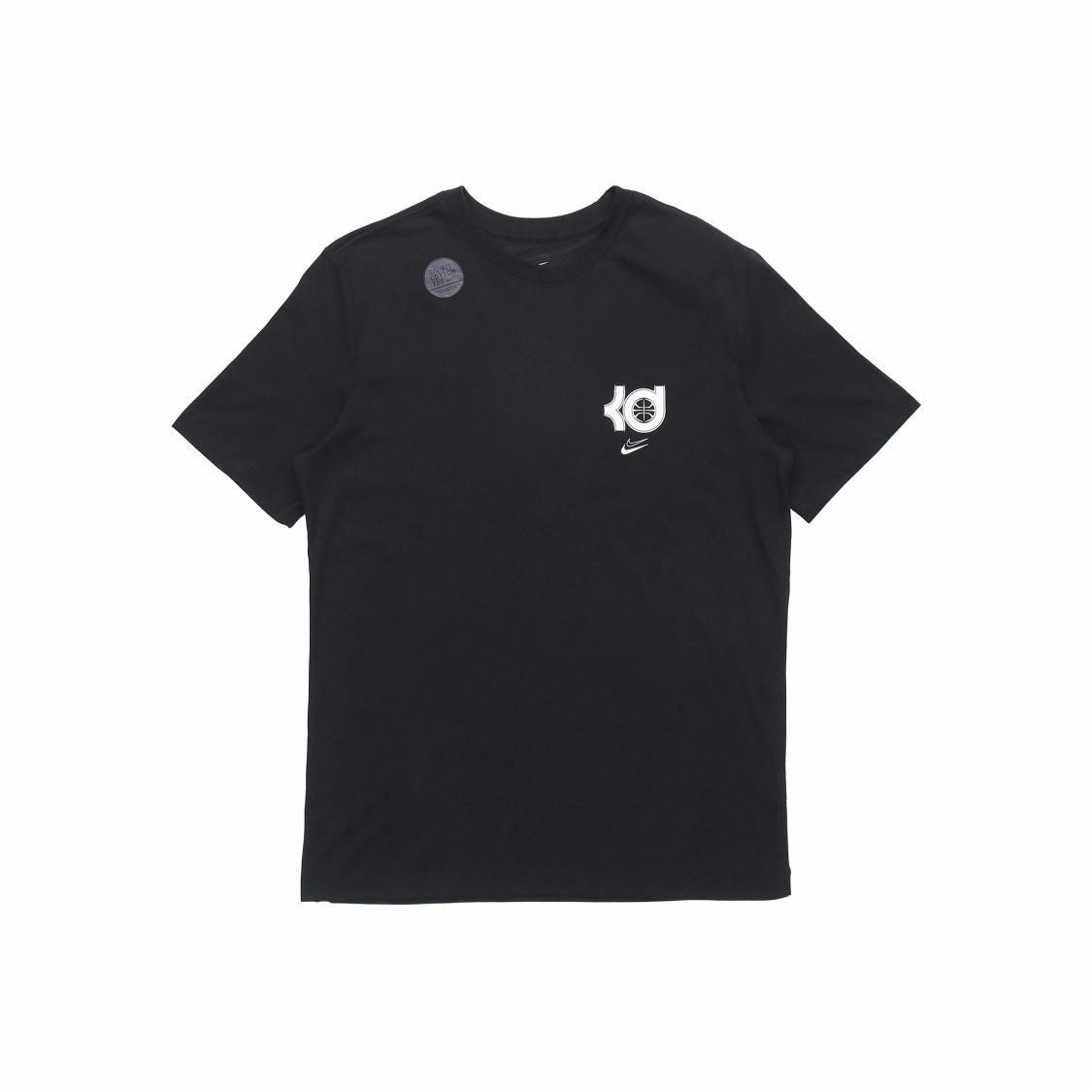 Nike Men s Black Retro Printed Crewneck Loose-Fit T-Shirt M