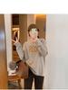 Women's 2025 Winter Round Neck Letter Embroidery Long Sleeve T-Shirt – New Fashionable Loose and Versatile Top