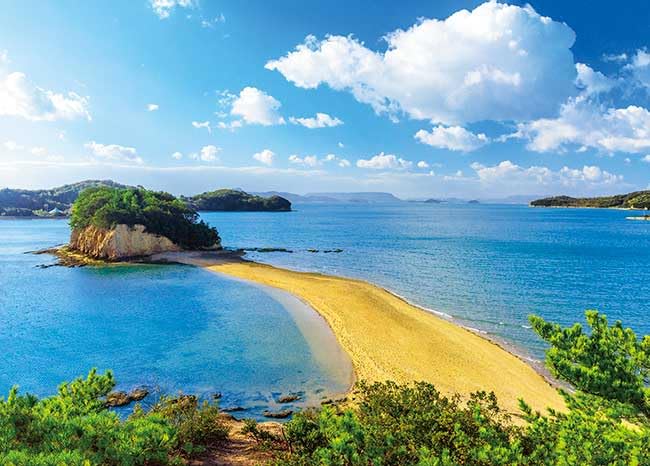 

APPLEONE Shodoshima Angel Road Jigsaw Puzzle x 38 Made in Japan 500-305 (Kagawa Prefecture) 500-Piece (53 cm)