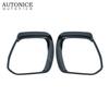 ABS Black Side Door Mirror Cover Rain Visor Guard Fit For Nissan Patrol Y62 Armada Infiniti QX80 QX56