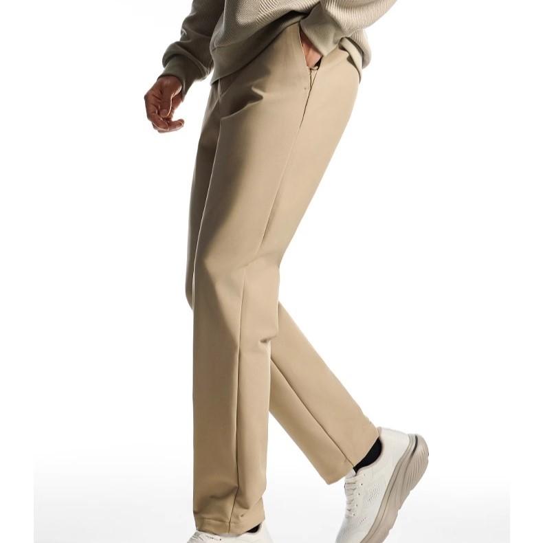 Anta Comfortable Slim Fit Water Resistant Training Pants Men Pants Khaki 152517506S-2