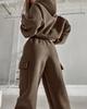 2025 Fall/Winter Women's Fashion Sportswear Casual Hoodie Set