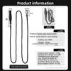 Shock Absorbing Bungee Dog Leash, Nylon Retractable Lead With Zinc Alloy Clip For Small Medium Dogs Walking Training