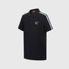 [Letter Logo Fashion Color Contrast] Spring and Summer Simple and Versatile Men's Short Sleeved Polo Shirt