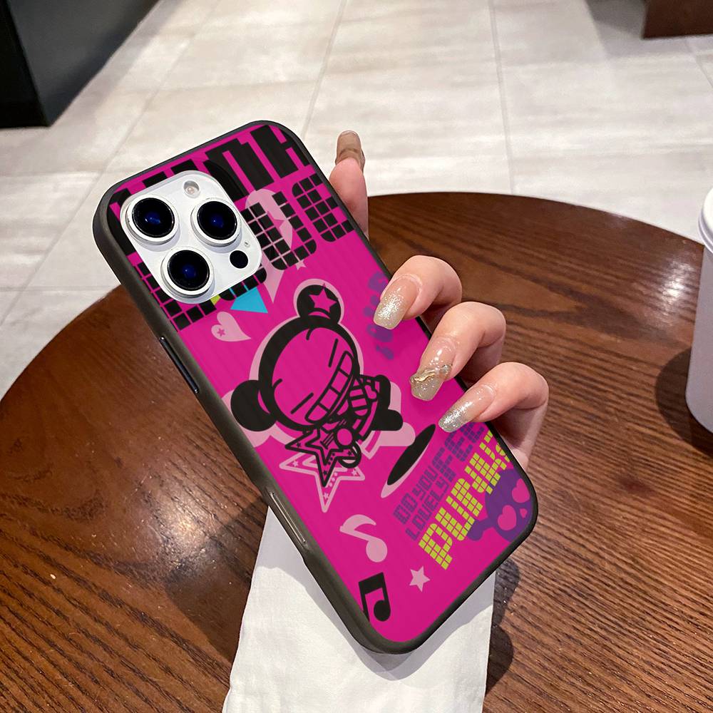 Animation Pucca Cate Phone Case For IPhone 17 16 15 14 13 12 11 Pro Max Plus Corrugated Bumper Back Cover Shell